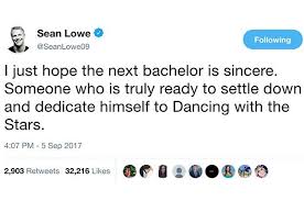 31 Times Bachelor Star Sean Lowe Made You Laugh On Twitter Bachelor Memes Inside Jokes Brooklyn Nine Nine