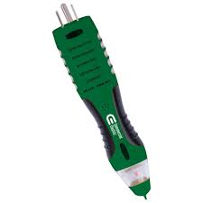 You can build this circuit by. Commercial Electric Dualcheck 2 In 1 Tester 50 1000v Ac Non Contact Voltage Detector And Gfci Outlet Circuit Analyzer Ce Vd7504gfi The Home Depot