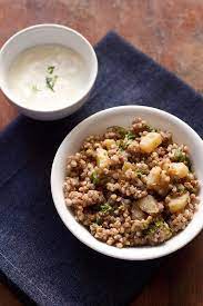 Buckwheat Khichdi Recipe Or Kuttu Ki Khichdi Recipe Vrat Ki Khichdi Indian Food Recipes How To Cook Buckwheat Indian Food Recipes Vegetarian