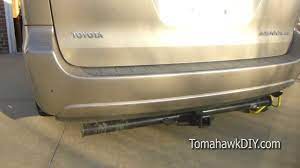 2005 toyota sienna le, 8 passenger, 230k miles, single owner, tow package, trailer hitch w/electrical ready to go, side and front airbags, alloy wheels, upgraded stereo (w/bluetooth), ac blows cold/heater blows hot, runs well, drives well. How To Install A Trailer Hitch Toyota Sienna Minivan Youtube