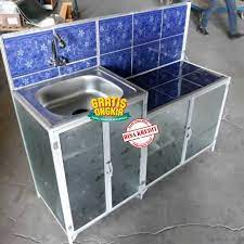 Tempat mencuci piring ini sudah dilengkapi dengan kran yang fleksibel dan elastis, sehingga ia lebih mudah 4. Rak Wastafel Tempat Cuci Piring Aluminium Keramik Shopee Indonesia