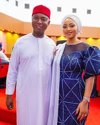 Nigerian actress ,Regina Daniels celebrates 5th year wedding anniversary  with her husband, Ned Nwoko 🎉❤️ Credit: @regina.daniels #OlorisuperGal  #OSGMedia #reginadaniels #weddinganniversary #Nednwoko