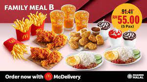 When was the ayam goreng introduced in malaysia? Mcdonald S Family Meals Youtube
