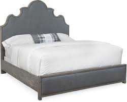 Hooker furniture corsica shelter bed in espresso finish king size. Hooker Furniture Bedroom Beaumont King Upholstered Bed 5751 90866 95