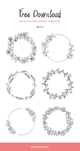 Free Free 164 Half Flower Wreath Svg Free SVG PNG EPS DXF File