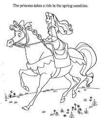 Princess Aurora Riding A Horse Coloring Page Kids Play Color Horse Coloring Pages Coloring Pages Sleeping Beauty Coloring Pages