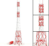 [Hot Item] 4 Legs Angle Steel Mast GSM Tower Telecom Communication Self  Supporting Tower 20m 25m 35m 40m 45m 55m 60m 65m 70m 75m 80m Angular  Lattice ...