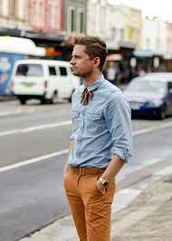 Men Mustard Fashion Urban Estilos De La Calle Para Hombres Moda Ropa Hombre Y Moda De Otono Para Hombres