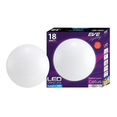 โคม LED ติดเพดาน 18 วัตต์ รุ่น ซีตัส เดย์ไลท์ EVE