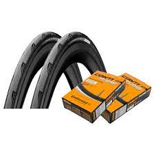 You can buy the tires here: Continental Grand Prix 5000 Bundle 2x Faltreifen Race Schlauch 25 622 Schwarz
