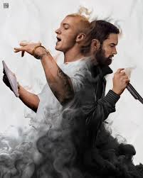 Image result for eminem teabagged