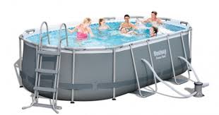 Bestway Oval Frame Pool Set 424 X 250 56620 Frame Pools Hersteller Bestway Pools Pool Gigant De Bestway Und Intex Pools Von Deutschlands Pooldiscounter