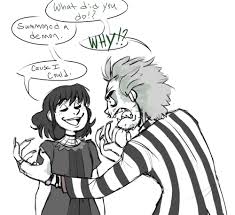 We'll get the full story of sarah and troy's wedding soon, but i can't help but share their beetlejuice wedding details asap! Beetlejuice Is Loose Tumblr Blog With Posts Tumbral Com