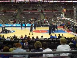 The Palace Of Auburn Hills Section 126 Home Of Detroit Pistons