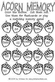 Simply do online coloring for oak leaves acorn coloring pages directly from your gadget, support for ipad, android tab or using our web feature. Acorn Multiplication Math Worksheet Printables For Kids Free Word Search Puzzles Coloring Pages And Other Activities