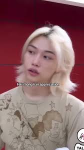 He’s so cute i cant#felix #longhair #cutie #foryou #straykidsfyp
