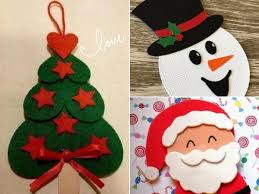 Estrellas de navidad de goma eva. 10 Manualidades Para Navidad 2021 Con Goma Eva Manualidades Es