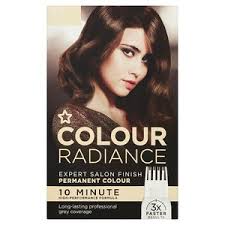 Truffle, chocolate cherry, brown sugar, milky hot chocolate. Superdrug Colour Radiance Permanent Hair Dye Chocolate Brown Superdrug