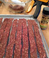 It can be made from beef, turkey, venison note: How To Make Venison Jerky From Ground Meat In Your Oven
