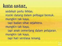 Rezeki Itu Milik Allah Semakin Kita Ikhlas Memberi Kepada Org Lain Insyallah Dia Memudahkan Rezeki Kita Suriati Tieryzal Ungkapan Bijak Kutipan