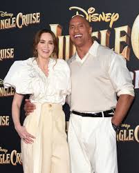 Jack whitehall, emily blunt and dwayne johnson in the movie jungle cruise.. Oao0d5nwnyiqgm