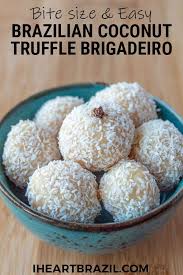 Brazilian Beijinho Recipe Coconut Brigadeiro Truffles Beijinho Recipe Brazilian Desserts Brazilian Food