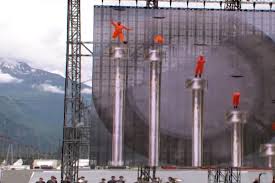 Der längste eisenbahntunnel der welt wird am mittwoch eröffnet. Gotthard Tunnel Eroffnung Stage Kinetik