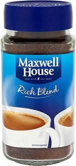 Maxwell House Rich Blend Coffee What You Get 1 X 200g Jar Maxwell House Instant Coffee Rich Blend Is Perfect For Everyd Blended Coffee Maxwell House Hot Drink