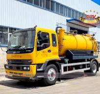 8,000 Litres ISUZU Combined Vacuum Jet Truck, Vacuum and ...