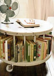 Yea Or Nay Spool Bookcase Coffee Table Home Diy Diy Furniture Diy Home Decor