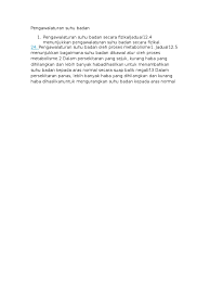 (1)pengawalan dan pengamanan tahanan pada setiap tahap sebagaimana dimaksud dalam pasal 5, pasal 6, pasal 7 dan pasal 8 dilakukan minimal oleh 2 (dua) orang pengawal tahanan dibantu minimal 2 (dua) orang petugas kepolisian untuk 1 kali pengangkutan/1 mobil tahanan. Pengawalaturan Suhu Badan