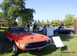The paint shows very well. 1969 Shelby Mustang Gt500 Coupe