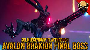 Avalon Brakion Final Boss Solo Legend | Playthrough Guide | Destiny 2  Lightfall - YouTube