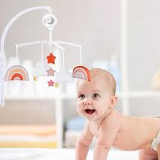 Ankishi Musical Baby Crib Mobile Bed Wind Chime 360 Rotating Wind Up Rattle Walmart Com Walmart Com