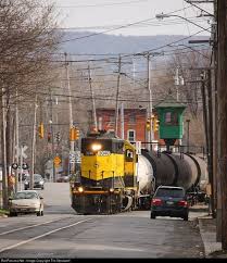 Nysw 3040 New York Susquehanna Western Nys W Emd Gp40 At Utica New York By Tim Stockwell Nysw Gp40 3040 Leads Train Ut 1 Ri Abandoned Train Train Utica