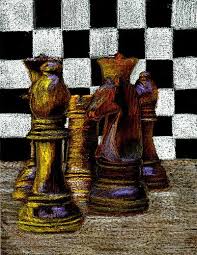 Chess Art Stushie Art Art Chess Painting