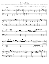 Pin By Danielle Smithen On Music Music Things Christmas Piano Sheet Music Christmas Medley Sheet Music