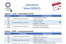 O jogo entre espanha x costa do marfim a contece sábado (31/07) às 05 hs, horário oficial de brasília. Confira O Cronograma Das Olimpiadas De Toquio Radio Costazul Fm 93 1