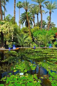 Jardin Majorelle Gardens Of The World Morocco Tourism Arabic Garden