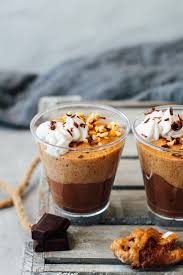 Chocolate Almond Butter Mousse Full Of Plants Recipe In 2020 Chocolate Almonds Dessert Recipes Food