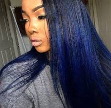 Thinks there are more than two genders and identifies as every single one of them. Image Result For Black Girls With Blue Hair Haar Styling Haarfarben Haarschonheit