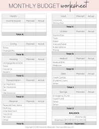 Here are 7 different choices of free printable budgeting worksheets. 8 Free Printable Budget Templates To Absolutely Crush Your Finances