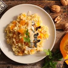Risotto Au Potimarron Recette Risotto Recettes De Cuisine Risotto Potimarron