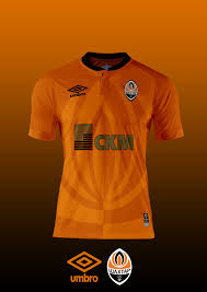 The black kit features red, yellow and green details. Shakhtar Donetsk Umbro Third Kit
