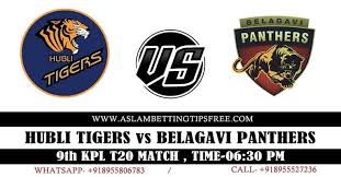 Though it has been awhile since i played the t20 so others bad driving of it maybe influencing me. Belagavi Panthers Vs Hubli Tigers 9th Kpl Match Prediction By Cricket Betting Tips Medium