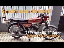 Motor binter 1972 / honda sl125 1972 vinduro nz vintage honda motorcycle. Yamaha Rs 100 Super Sport Youtube