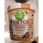 They were so creamy and definitely gave my sweet tooth the fix it needed. Simple Truth Keto Ice Cream French Coffee Chip Calories Nutrition Analysis More Fooducate