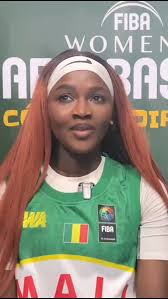 🎙I Les impressions de la capitaine de l'équipe nationale du Mali, Djeneba  N’Diaye et du sélectionneur desAigles Dames du Mali, Oumarou Sidiya 🇲🇱😍,  #AfrobasketWomen #BBALLMALI