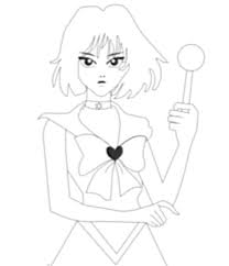 Outline clipart of a cartoon black and white girl stretching in. Princess Manga Girl Magic Stick Coloring Page In 2021 Manga Girl Princess Coloring Pages Bunny Coloring Pages