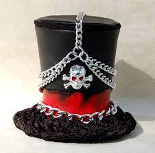 Tiny Top Hat Heavy Metal Steampunk Hat Hats Steampunk Top Hat